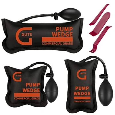 Afbeelding van Gute Air Wedge Pump, Alignment Tool, luchtkussen, krachtig, opblaasbaar, voor de installatie van deuren en autoreparatie, verplaatsen optillen zware voorwerpen (3 stuks)
