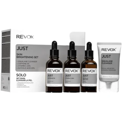 Afbeelding van Revox Just Skin Brightening Arcszérum csomag 4x30ml