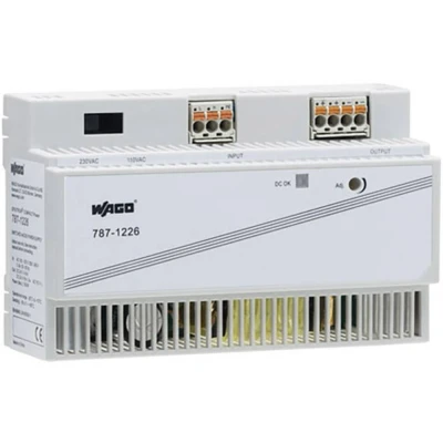 Afbeelding van WAGO 787 1226 DIN rail netvoeding 24 V 6 A 144 W Aantal uitgangen: 1 x Inhoud: stuk(s)