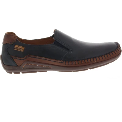 Afbeelding van Pikolinos Instappers, Heren, Maat: 44, Navy blue Leer
