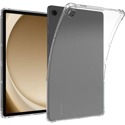 Afbeelding van Samsung Galaxy Tab A9 TPU Case hoesje Just in Effen Transparant (Zacht)