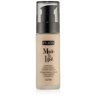 Afbeelding van PUPA Milano 050035010 Made To Last Foundation N.010,porselein
