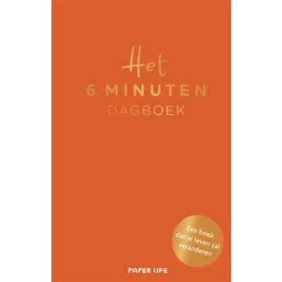 Image de Het 6 minuten dagboek oranje editie