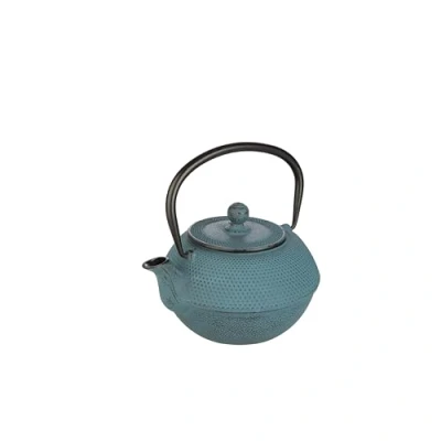 Image de Ibili 620212 théière en fer fondu bleu 1,2 l