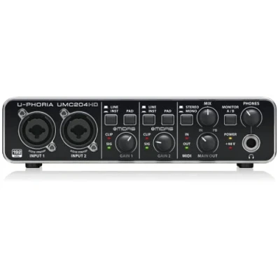 Afbeelding van Behringer UMC204HD U Phoria USB audio interfaces