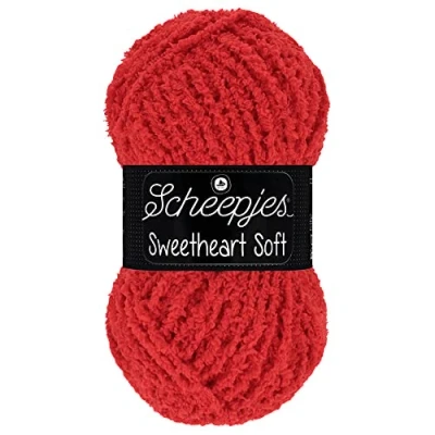 Afbeelding van Scheepjes Sweetheart Soft 100g 011 Rood