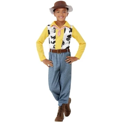 Afbeelding van Smiffys Kinder Kostuum Kids tm 9 jaar Western Cowboy Multicolours