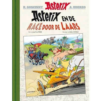 Afbeelding van asterix luxe editie Lu37. en de race door laars