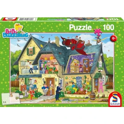 Afbeelding van Bibi Blocksberg, bij Blocksbergs was los! (kinderpuzzel)