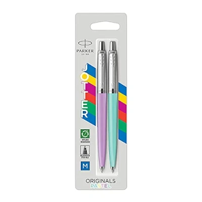 Afbeelding van Balpen Parker Jotter Original Pastel paars en groen