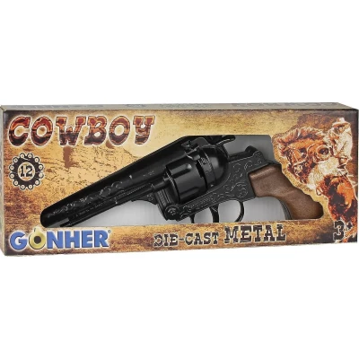 Afbeelding van Cowboy Revolver Gonher 25 cm 12 schoten