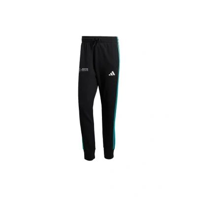 Afbeelding van adidas Originals Mercedes AMG Petronas Formula ONE TEAM DNA Pants MEN Trainingsbroek Black white, Heren, Maat: XXL, white