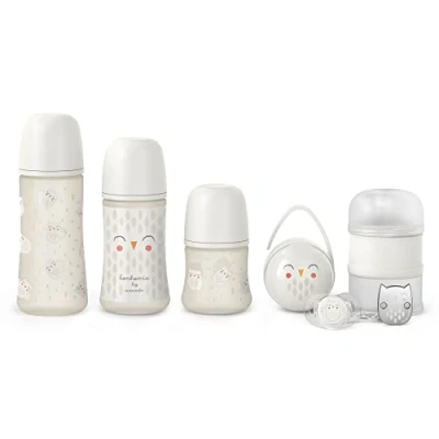 Afbeelding van Suavinex Premium Newborn Set Bonhomia White