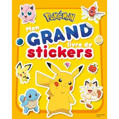 Afbeelding van POKEMON MON GRAND LIVRE DE STICKERS