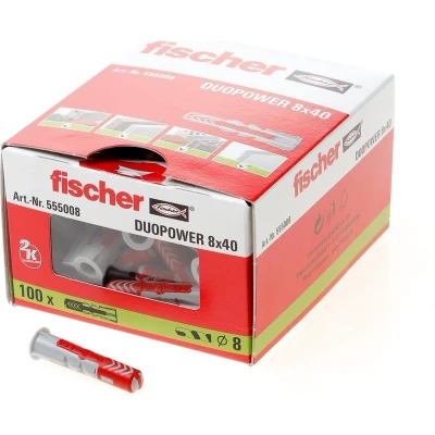 Afbeelding van Fischer duopower pluggen 8x40 100 stuks