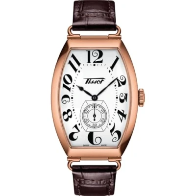 Afbeelding van Tissot Heritage Porto T1281611601200 Horloge Leer Zwart Ø 25 mm