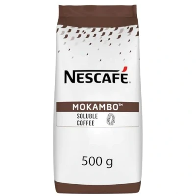 Afbeelding van NESCAFÉ MOKAMBO Tradicion gecertificeerde Rainforest Alliance koffie 100% uit een verantwoorde levering zak van 500 g