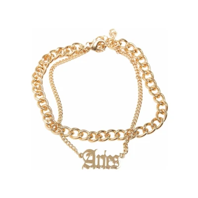 Afbeelding van Urban Classics Enkelbandjes, Dames, Maat: S/M, Aries