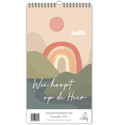 Afbeelding van Verjaardagskalender Graceful