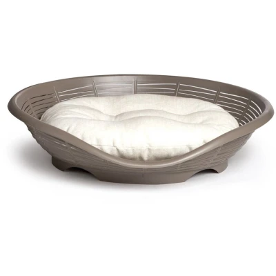 Afbeelding van Bama Pet Pasha Mand 48x46x11 cm Taupe