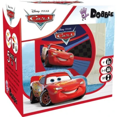 Afbeelding van Asmodee Zygomatic Dobble Cars (editie 2022) Kinderspel 2 5 spelers Vanaf 4 jaar 10 minuten Duits