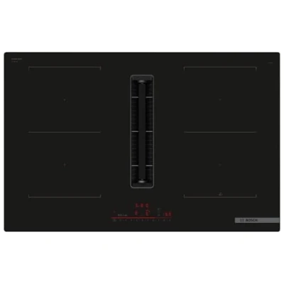 Afbeelding van Bosch Pvq811h26e Kookplaat Hc Serie 6 Inductie geïntegreerde Ventilatie 80 Cm