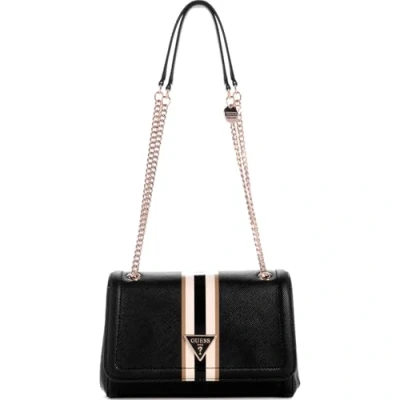 Afbeelding van GUESS Schoudertas Noelle Convertible Xbody Flap Black Zwart