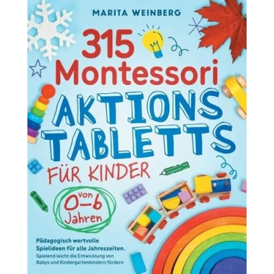 Afbeelding van 315 Montessori Aktionstabletts für Kinder von 0 6 Jahren