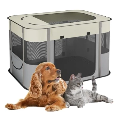 Afbeelding van reisbench hond 60x90x68 cm opvouwbaar met tas