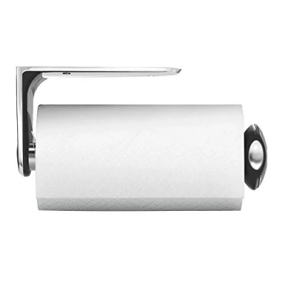 Afbeelding van Simplehuman Keukenrolhouder Hangend Zilver Roestvast Staal