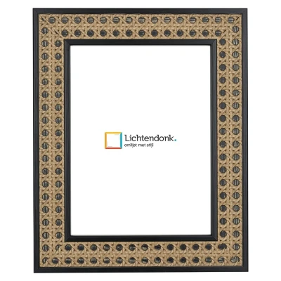 Afbeelding van Fotolijst Hout Zwart 20 x 30 cm