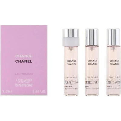 Afbeelding van Chanel Chance Eau Tendre de Toilette Refill 3 x 20 ml