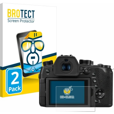 Afbeelding van BROTECT Screenprotector voor Panasonic DC FZ1000 II / TZ200 Folie Beschermfolie transparant (2 Stuks)
