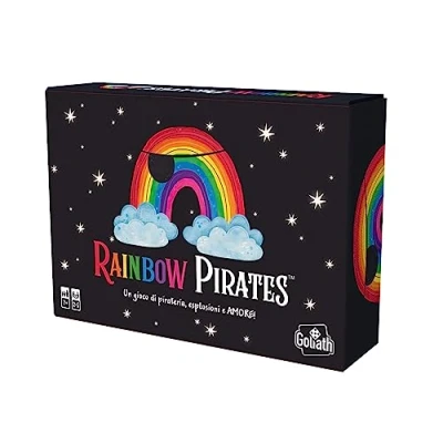 Afbeelding van GOLIATH Rainbow Pirates kaartspel, spelspel, 2 5 spelers, 7 jaar, editie in het Italiaans