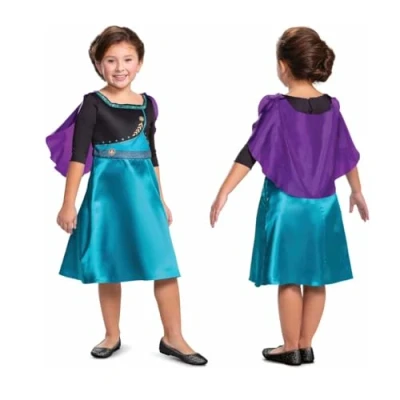 Afbeelding van DISNEY FROZEN 2, Koningin Anna Basic Plus , Maat M (7 8 jaar), Meisjes