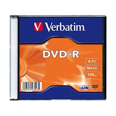 Afbeelding van Verbatim DVD R Matt Silver 4,7 GB
