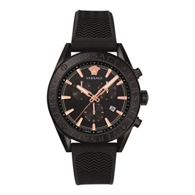 Afbeelding van Versace VEHB00419 horloge mannen Roestvrij Staal zwart