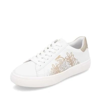 Afbeelding van Remonte D2J00 Lage damessneakers, Wit Combi 81, 41 EU