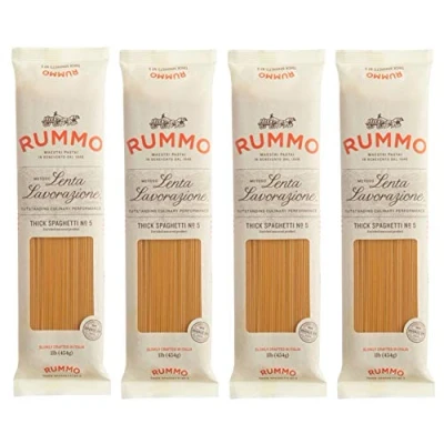 Afbeelding van Rummo Lenta Lavorazione spaghetti nr. 5, 0,5 kg, 4 stuks