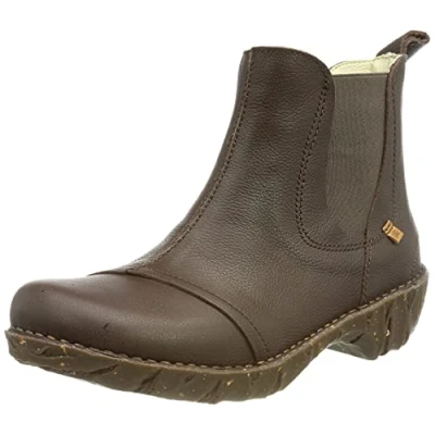 Afbeelding van El Naturalista Elegante Yggdrasil Chelsa Korte laarzen, Dames, Maat: 39, Brown Leer