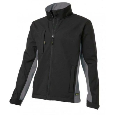 Afbeelding van Tricorp Softshell Jack Bi Color Zwart/Grijs Maat 4XL