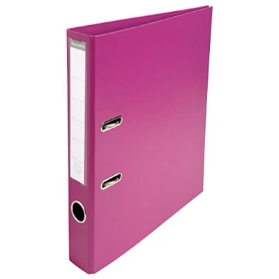 Afbeelding van Exacompta 53547E Premium kunststof map (PVC, 2 ringen, rug 50 mm, DIN A4) 1 stuk fuchsia