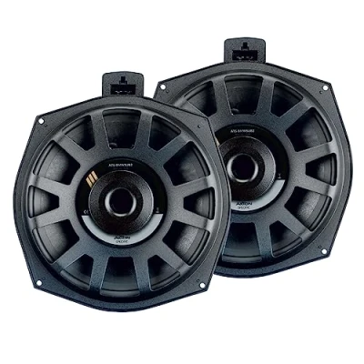 Afbeelding van Axton ATS BSUB2 Autosubwoofer Pasklare subwoofers BMW 20cm 150 Watt Custom Fit 2 stuks Ohm