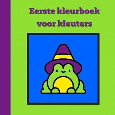 Afbeelding van Eerste kleurboek voor kleuters :: Halloween