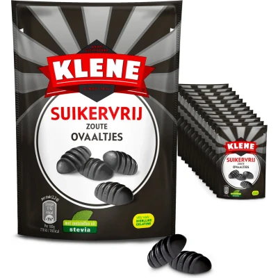 Afbeelding van Klene Zoute Ovaaltjes 12x110g