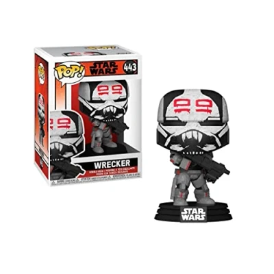 Afbeelding van Funko Pop! Star Wars: Bad Batch Wrecker Vinyl figuur om te verzamelen Cadeau idee Officiële Producten Speelgoed voor Kinderen en Volwassenen Filmfans