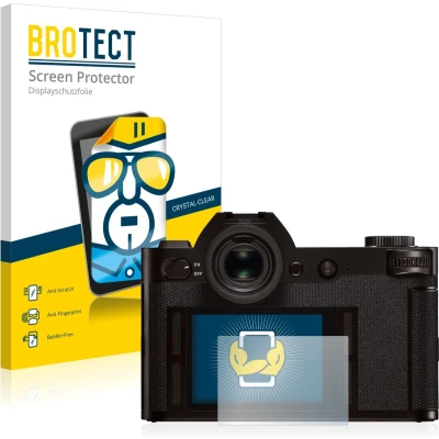 Afbeelding van BROTECT Screenprotector voor Leica SL (Typ 601) Folie Beschermfolie transparant (2 Stuks)