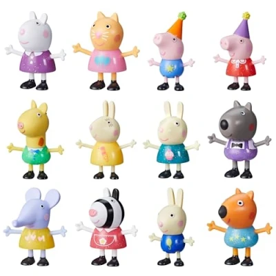 Image de Peppa Pig, Figurine et ses amis font la fête