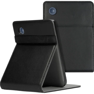 Afbeelding van Hoesje geschikt voor Kobo Clara 2E E reader iMoshion Stand Flipcase Ook Tolino Shine 4 Zwart