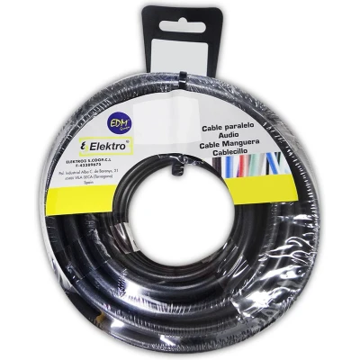 Afbeelding van Kabel Coaxiale Antenne TV EDM 3 x 1 mm 5 m